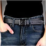 Мужской брючный ремень