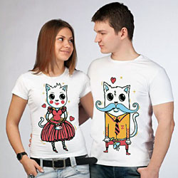 печать на футболке