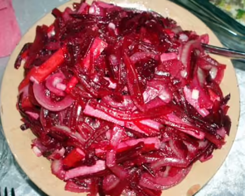 Салат из свеклы с хреном