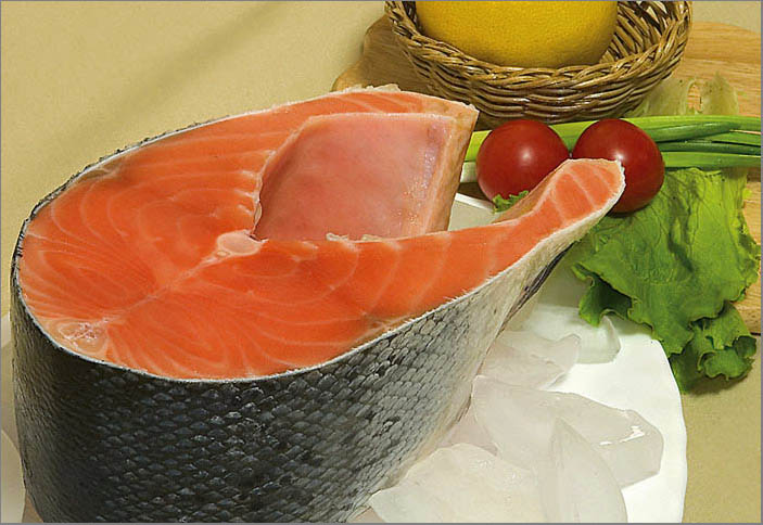 Салат из жирной морской рыбы